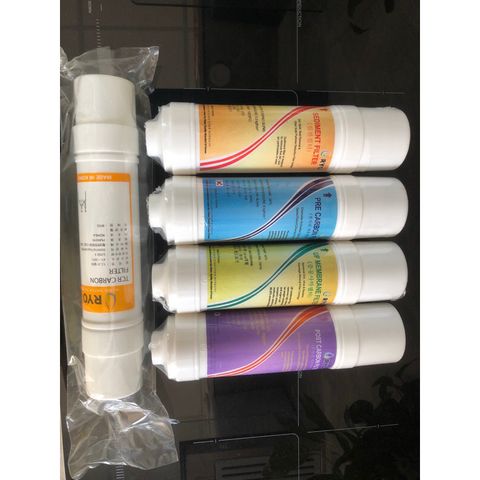 Bộ 5 Lõi Lọc Nước RYO 12345 - Chính Hãng, Thay Thế Cho Máy Lọc Nước RP901 - Công Nghệ Lọc UF Siêu Tinh Khiết, Made in Korea