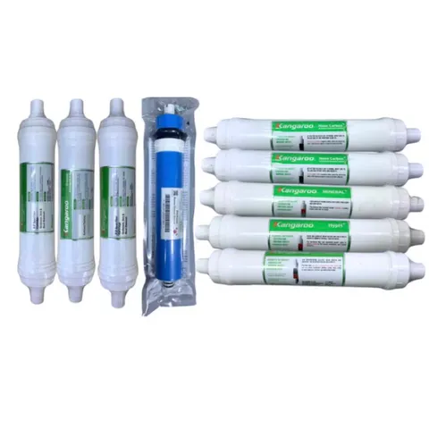 Bộ 9 Lõi Lọc Kangaroo Hydrogen 123456789 Chính Hãng - Lọc Sạch Vi Khuẩn, Tối Ưu Cho Máy Lọc Nước KGHP66