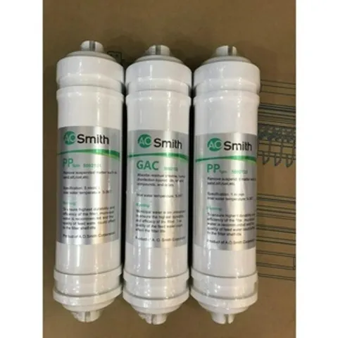 [Combo] 3 Lõi Lọc AO Smith 123 - Hàng chính hãng - Lọc thô bảo vệ màng lọc RO