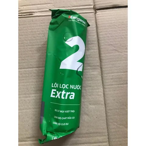 Lõi Lọc Nước Số 2 KANGAROO Chính Hãng - Than Hoạt Tính Dạng Hạt, Giúp Loại Bỏ Kim Loại Nặng và Hóa Chất Độc Hại