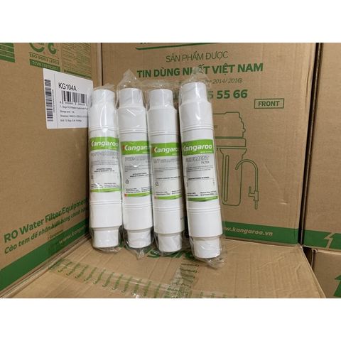 [COMBO] Bộ 4 Lõi Lọc U/F KANGAROO - Hàng chính hãng  - Dùng thay cho máy KG47, KG48