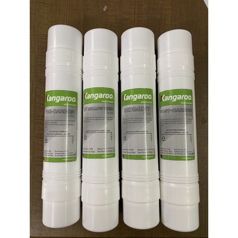 [COMBO] Bộ 4 Lõi Lọc U/F KANGAROO - Hàng chính hãng  - Dùng thay cho máy KG47, KG48