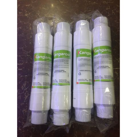 [COMBO] Bộ 4 Lõi Lọc U/F KANGAROO - Hàng chính hãng  - Dùng thay cho máy KG47, KG48