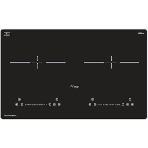 Bếp Từ CANZY CZ-SG001 - Bếp Đôi Inverter Tiết Kiệm Điện, Mặt Kính Platinum Ceramic, Chức Năng Thông Minh, Hàng Chính Hãng