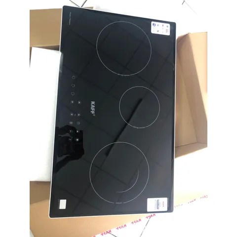 Bếp Điện Từ KAFF KF-IC3801 - 02 Bếp Từ và 01 Bếp Điện, Công Nghệ INVERTER Tiết Kiệm Điện, Mặt Kính Crystal Siêu Bền, Hàng Chính Hãng Malaysia