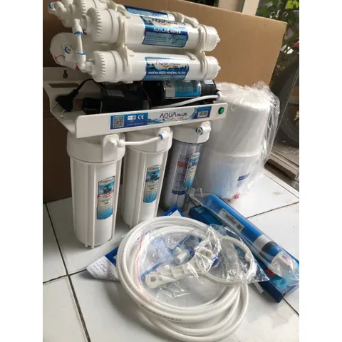 Máy Lọc Nước RO AQUA 9 Lõi Lọc - Không Vỏ Tủ, Lọc Sạch Vi Khuẩn, Nước Uống An Toàn, Gia Dụng Thiết Yếu