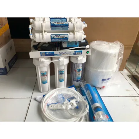 Máy Lọc Nước RO AQUA 9 Lõi Lọc - Không Vỏ Tủ, Lọc Sạch Vi Khuẩn, Nước Uống An Toàn, Gia Dụng Thiết Yếu