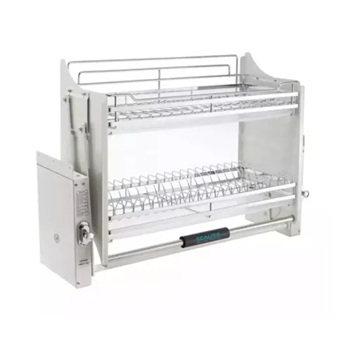 Giá Bát Di Động Ecalite Thông Minh - Chất Liệu Inox 304 Cao Cấp, Thiết Kế Nâng Hạ Tiện Lợi, Chống Han Gỉ, Bảo Hành 3 Năm