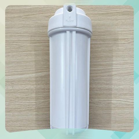Cốc Lọc Thô 10inch Ren Trong 13mm - Dụng Cụ Lọc Nước Sạch Cho Gia Đình, Hồ Cá, Máy Lọc Nước RO