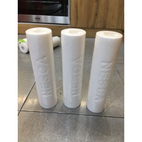 Combo 3 Lõi Lọc Nước PP 10 Inch - Thay Thế Thiết Bị Máy Lọc Nước RO, Nano, Loại Bỏ Tạp Chất 5 Micron