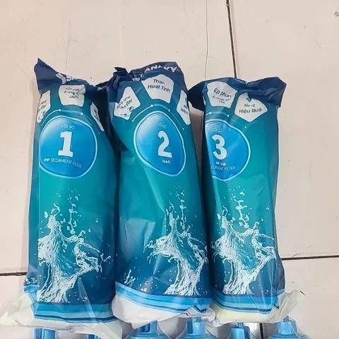 Bộ 3 Lõi Lọc Thô 123 Chính Hãng Sanaky - Lọc Nước Hiệu Quả, Bảo Vệ Màng RO, Giảm Mùi, Cặn Bẩn