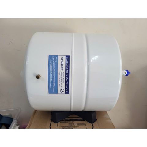 Bình áp thép 10L - Van bình áp tặng kèm, thay thế cho máy lọc nước RO Kangaroo, Karofi, Sunhouse, Mutosi, Livotec