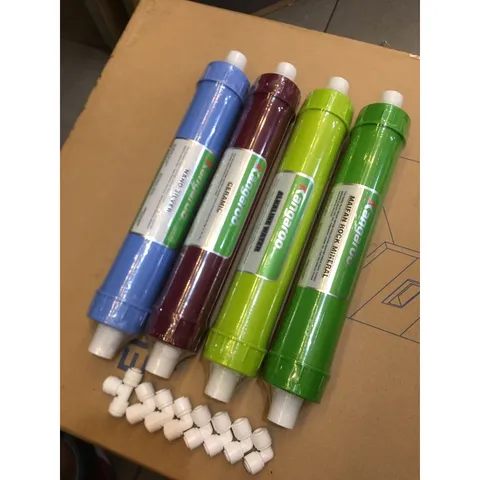 Combo 4 Lõi Lọc Khoáng 5678 Kangaroo Chính Hãng - Thay Thế Cho Máy Lọc RO, Chống Khuẩn, Tăng Độ Kiềm, Cải Thiện Chất Lượng Nước