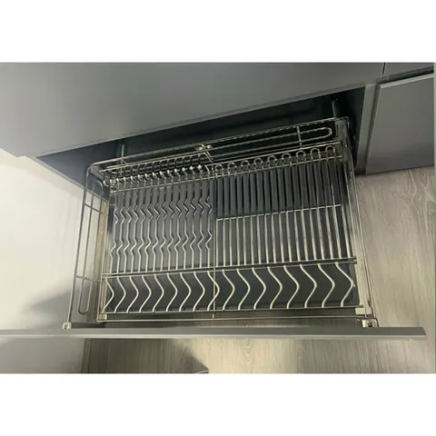 Kệ Chén Bát Đa Năng Eurogold Inox 304 Oval Cao Cấp - Giải Pháp Tổ Chức Tủ Bếp Không Bị Han Gỉ