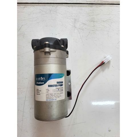 Bơm Tăng Áp 24V Radian Karofi Chính Hãng - Bơm Nước RO Độ Bền Cao, Hút Đẩy Siêu Khỏe, Sử Dụng Cho Hệ Thống Lọc Nước