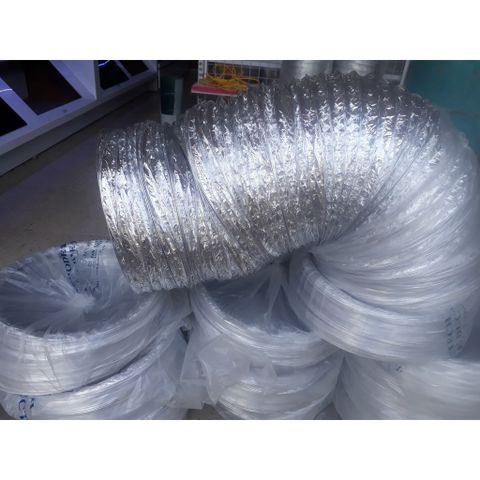 Ống Bạc Thoát Khí Máy Hút Mùi Phi 120/150mm - Ống Dẻo Uốn Linh Hoạt Cho Hệ Thống Thông Gió Nhà Bếp, Phòng Tắm
