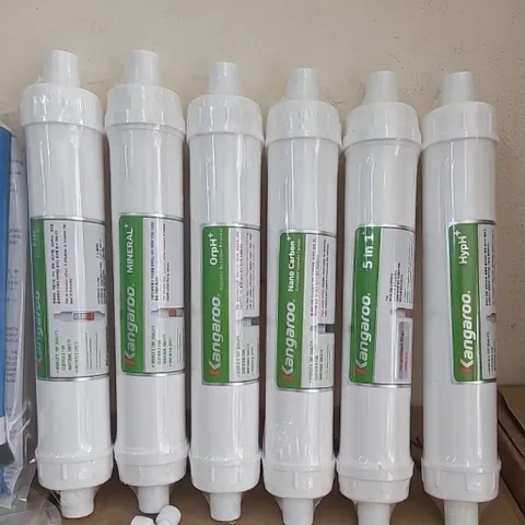 Lõi Lọc Nước Kangaroo Hydrogen Thay Thế - Bộ 10 Lõi Nâng Cấp Duy Trì Nước Sạch, Chính Hãng, Phù Hợp Cho Máy Lọc Nước Thông Thường