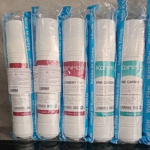 Combo 10 Lõi Lọc Nước Korihome WPK-G60S - Bộ Lõi RO, Carbon, Nano Silver, Cung Cấp Khoáng Chất, Lọc Tạp Chất Hiệu Quả