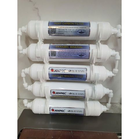 Combo Lõi Lọc Chức Năng Máy Lọc Nước Jenpec - Lõi 5678910, Cân Bằng PH, Tạo Khoáng, Diệt Khuẩn, 1-1.5 Năm Tuổi Thọ