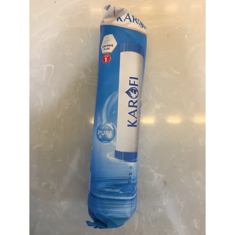 Lõi lọc nước KAROFI SMAX DUO 1 - Công nghệ vi lọc 5 micron chính hãng - Lõi PP5 cho nước sạch và tinh khiết