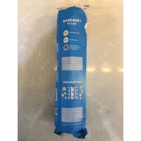 Lõi lọc nước KAROFI SMAX DUO 1 - Công nghệ vi lọc 5 micron chính hãng - Lõi PP5 cho nước sạch và tinh khiết