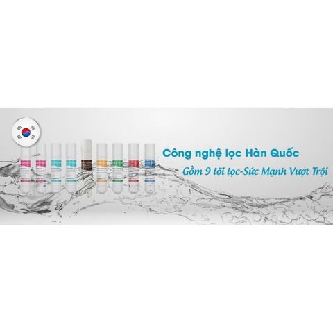 Bộ 9 Lõi Lọc Nước Korihome Cho Máy WPK-910 - Kháng Khuẩn, Cung Cấp Khoáng Chất, Bổ Sung Hydrogen, Lõi RO Hiệu Quả