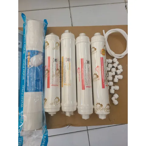 Bộ 8 Lõi Lọc Thay Thế cho Máy Lọc Nước Nano Geyser Eco Crystal - Công Nghệ UF Tiên Tiến, Loại Bỏ Khuẩn, Tăng Cường Khoáng Chất