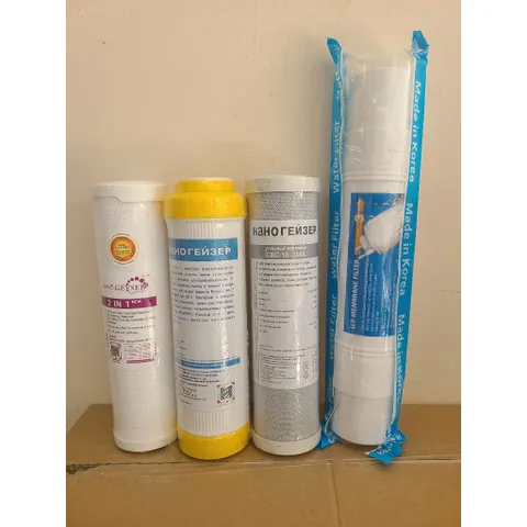 Bộ 8 Lõi Lọc Thay Thế cho Máy Lọc Nước Nano Geyser Eco Crystal - Công Nghệ UF Tiên Tiến, Loại Bỏ Khuẩn, Tăng Cường Khoáng Chất