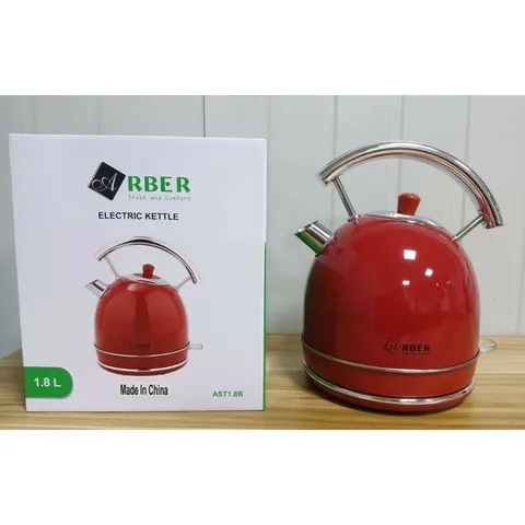 Ấm đun nước siêu tốc Arber AST1.8A - Sản phẩm đạt các chứng chỉ : CB,CE,LFGB,ROHS An toàn cho người dùng