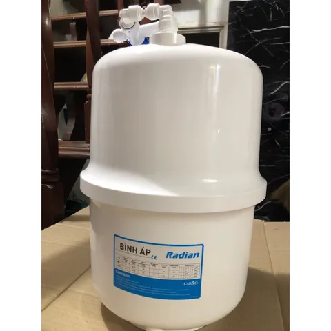 Bình áp nhựa Radian Karofi 3.2G - Hàng chính hãng - Dùng chứa nước , tích áp của máy lọc nước RO
