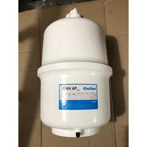 Bình áp nhựa Radian Karofi 3.2G - Hàng chính hãng - Dùng chứa nước , tích áp của máy lọc nước RO