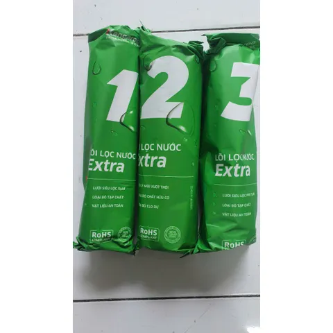 Bộ 3 Lõi Lọc Nước Kangaroo 123 Chất Lượng Cao - Thay Thế Máy Lọc RO Chính Hãng, An Toàn Và Hiệu Quả