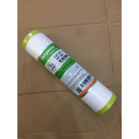 Lõi Lọc Nước KANGAROO Số 1 Chính Hãng - Sợi PP 5 Micron Chống Bẩn, Rong Rêu, Bụi - Lọc Nước Sạch Cho Gia Đình