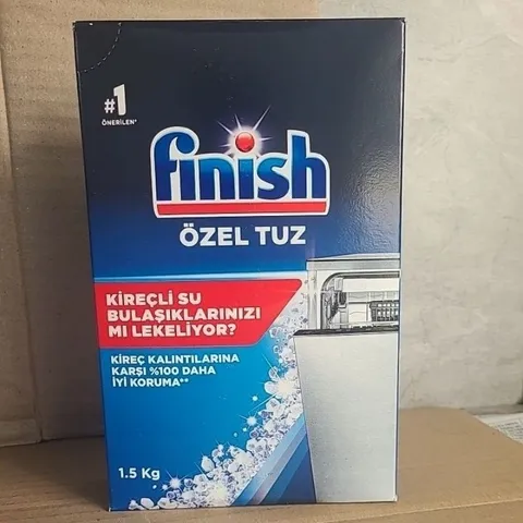 Viên Rửa Bát Finish 100 Viên 1.2Kg & Nước Làm Bóng 400ML - Sạch Bóng Chén Đĩa, Tương Thích Máy Rửa Chén Hàng Chính Hãng EU