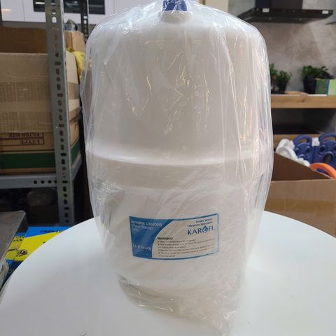 Bình áp nhựa Karofi 10L - Chứa nước lọc RO với van chống nổ, an toàn thực phẩm, thiết kế nhỏ gọn cho gầm bếp