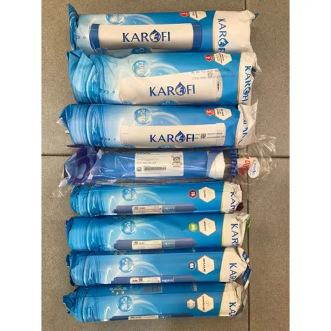 Bộ 8 Lõi Lọc Nước Karofi 12345678 Chính Hãng - Thay Thế Cho Máy Lọc Karofi Model KSI80-A, Lọc Sạch, An Toàn Cho Sức Khỏe