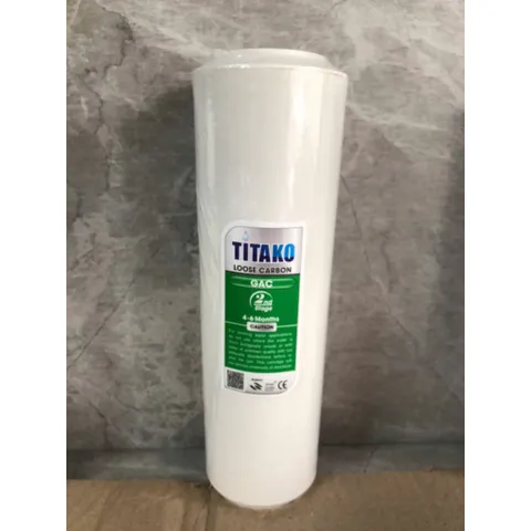 Lõi lọc nước RO Titako 1, 2, 3 - Thay thế cho bộ lọc thô 10inch, lọc sạch bùn đất, mùi vị và tạp chất hữu cơ