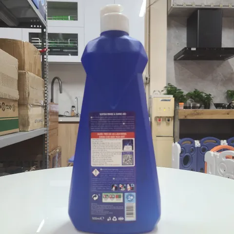 Nước trợ xả Sofish 500ml - Giúp làm bóng và khô chén bát, Dùng cho máy rửa bát, Ngăn ngừa mờ dụng cụ nhà bếp