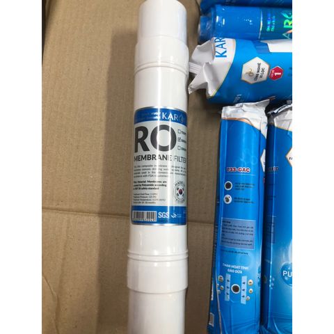 Bộ 8 Lõi Lọc Nước KAROFI Chính Hãng - Thay Thế Máy Lọc Nước E8RO, H8RO - Lọc Sạch, An Toàn, Tăng Cường Khoáng Chất