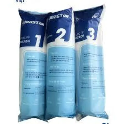 Bộ 3 Lõi Lọc Nước 123 Purastar Chính Hãng - Lọc Bụi Bẩn, Chlorine, Cặn Độc Hại - Giải Pháp Nước Sạch An Toàn