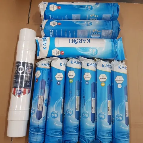 Bộ 10 lõi lọc nước Karofi Opyimus O-P1310 - Màng RO 100GPD nhập khẩu Hàn Quốc & Mỹ, Lõi Mineral, Lõi NanoSilver, Khử mùi & Bổ sung khoáng chất