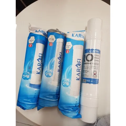 Bộ 10 lõi lọc nước Karofi Opyimus O-P1310 - Màng RO 100GPD nhập khẩu Hàn Quốc & Mỹ, Lõi Mineral, Lõi NanoSilver, Khử mùi & Bổ sung khoáng chất
