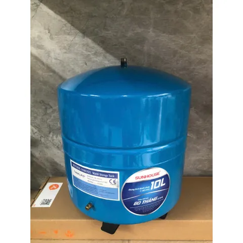 Bình áp thép 10Lít Sunhouse - Dùng cho các loại máy lọc nước RO: Kangaroo,Karofi,Sunhouse