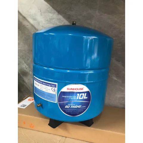 Bình áp thép 10Lít Sunhouse - Dùng cho các loại máy lọc nước RO: Kangaroo,Karofi,Sunhouse