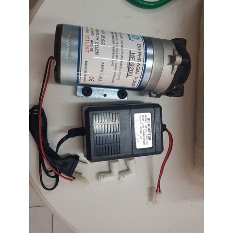 Máy Bơm Tăng Áp 36V HEADON HF-9200 - Bơm Nước Cho Máy Lọc Nước Kiềm, Phun Sương, Tưới Cây - Hàng Chính Hãng Đài Loan