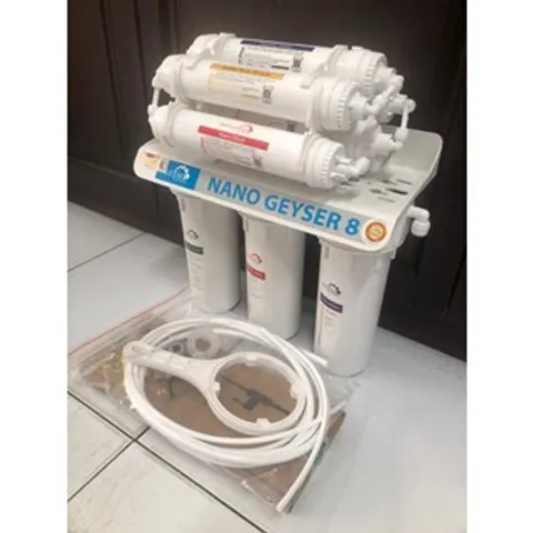 Máy Lọc Nước Nano Geyser Eco 8 - Diệt Khuẩn, Không Điện, Giữ Khoáng Chất, Lọc An Toàn, Dễ Dàng Lắp Đặt, Chính Hãng