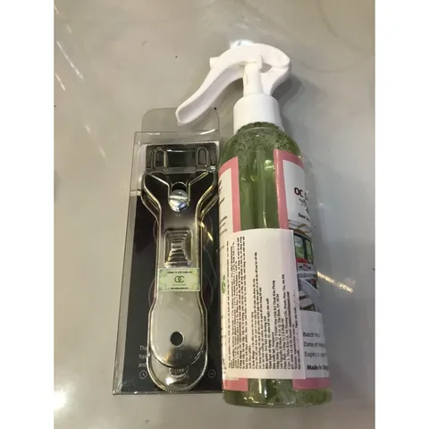 Combo Bộ 2 sảm phẩm [dao vệ sinh + dung dịch tẩy rửa bếp từ] - Làm sạch mặt kính bếp nhà bạn