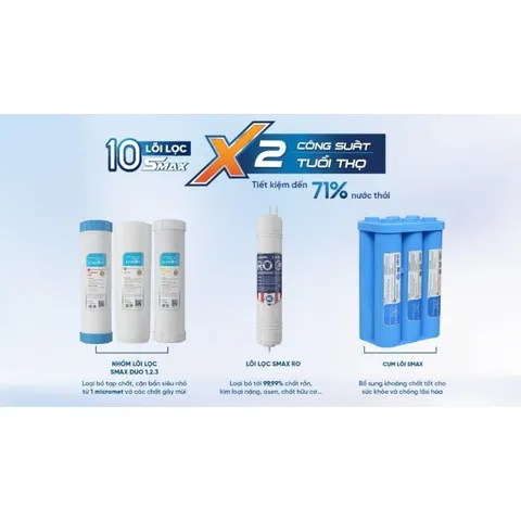 Bộ 10 Lõi Lọc Chính Hãng KAROFI cho Máy Lọc Nước KAD-D50, KAD-C55, KAD-D950 - Thay Thế Hiệu Quả, Nước Sạch An Toàn