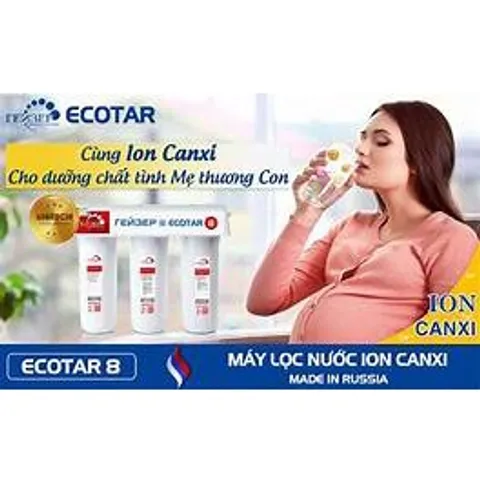 Máy lọc nước Geyser Ecotar 8 - Hàng chính hãng nhập khẩu Liên Bang Nga - Công nghệ Nano giữ nguyên khoáng chất