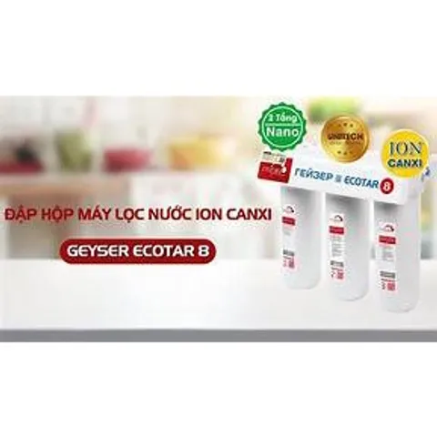 Máy lọc nước Geyser Ecotar 8 - Hàng chính hãng nhập khẩu Liên Bang Nga - Công nghệ Nano giữ nguyên khoáng chất
